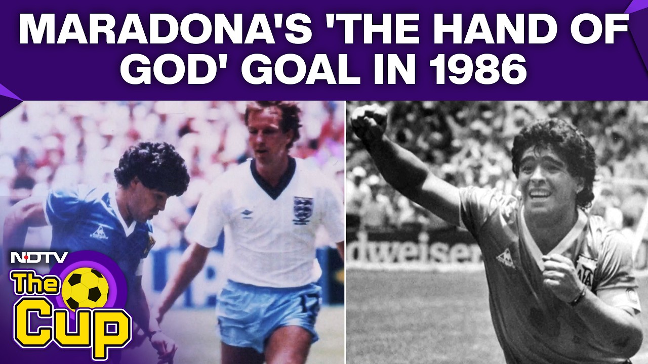 FIFA World Cup Best Moments | The Hand of God | Maradona's Controversial Goal vs England