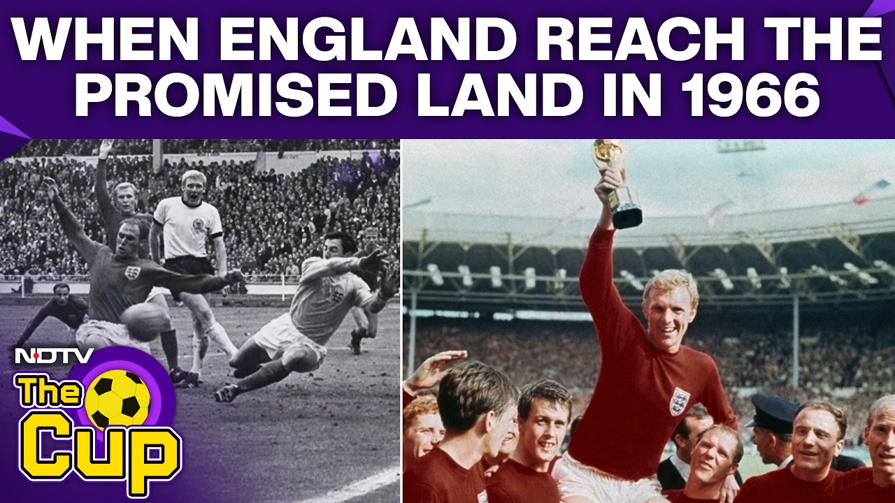 FIFA World Cup Best Moments | England's 1966 World Cup Glory | Geoff Hurst's Historic Hat-Trick