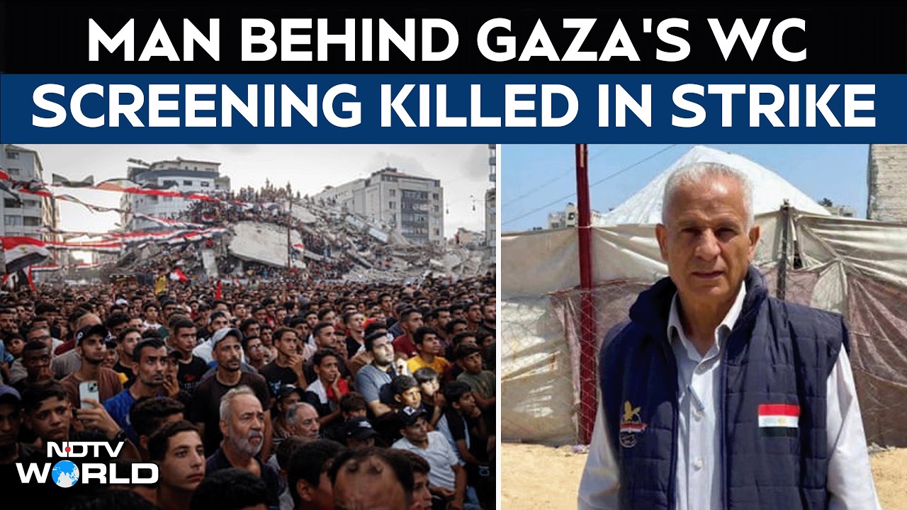 FIFA News | Man Who Organised World Cup Screenings In Gaza killed In Israeli Strike Before Kick Off