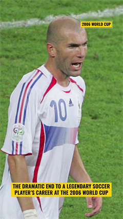 FIFA World Cup Best Moments | Zidane's Infamous Headbutt