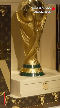 FIFA World Cup Final | Louis Vuitton Unveils Official FIFA World Cup Trophy Trunk Ahead Of Final
