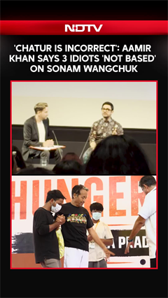 Sonam Wanghchuk Hunger Strike | Aamir Khan Says 3 Idiots 'Not Based' On Sonam Wangchuk