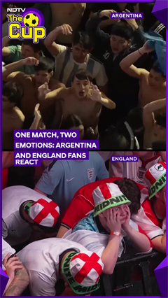 Argentina Vs England FIFA Match | One Match, Two Emotions: Argentina and England Fans Reacts