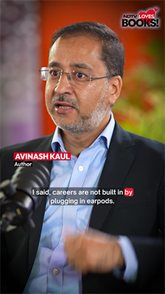 "Careers Are Not Built By Plugging In AirPods": Avinash Kaul's Message To Gen Z