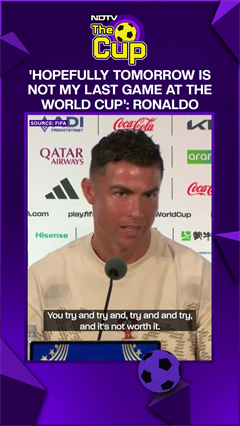 "Hopefully It Is Not My Last Game At The World Cup": Cristiano Ronaldo