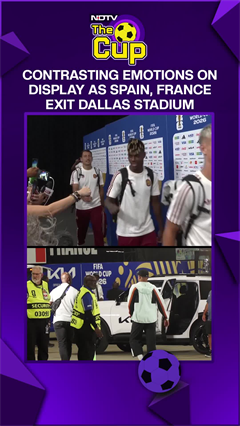 France Vs Spain Highlights | Contrasting Emotions On Display As Spain, France Exit Dallas Stadium