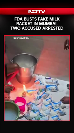 Mumbai News | Food And Drug Administration Busts Adulterated Milk Units, 2 Arrested In Goregaon Raid