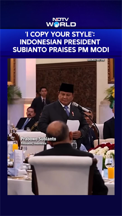 'I Copy Your Style': Indonesian President Prabowo Subianto Praises PM Modi