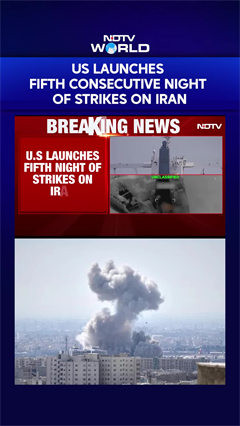 US Iran War Latest | US Launches Strikes To Weaken Iran's Military For The Fifth Consecutive Night