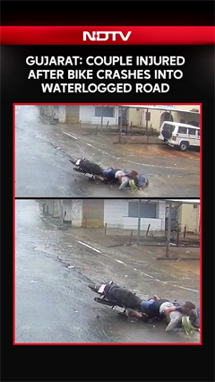 Rain News Today | Multiple Accidents At Waterlogged Open Drain In Junagadh