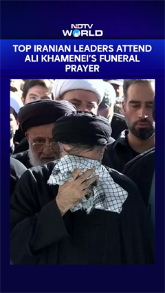 Iran&rsquo;s Top Leaders Attend Khamenei&rsquo;s Funeral Prayer at Tehran&rsquo;s Mosalla Mosque