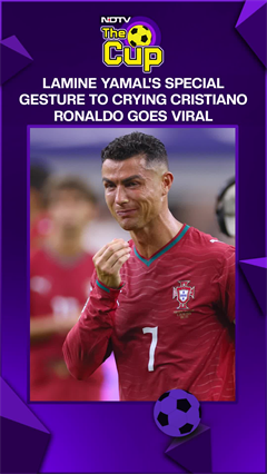 Lamine Yamal's Special Gesture To Crying Cristiano Ronaldo Goes Viral