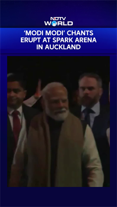 PM Modi In New Zealand | 'Modi Modi' Chants Erupt At Spark Arena In Auckland