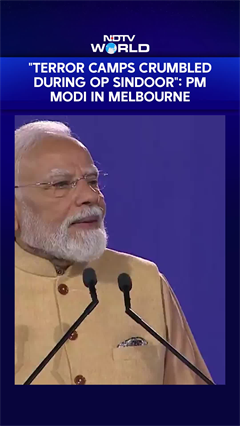 PM Modi In Australia | "Terror Camps Crumbled During Op Sindoor": PM To Indian Diaspora In Melbourne