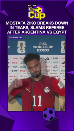Tearful Mostafa Ziko Slams Referee After Argentina Vs Egypt Match | FIFA World Cup 2026