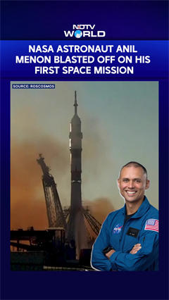 Indian-Origin Astronaut Anil Menon Blasts Off For Maiden Space Station Trip