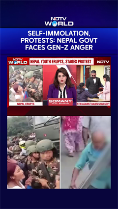 Self-Immolation, Protests: Youth-Backed Nepal Government Faces Gen-Z Fire