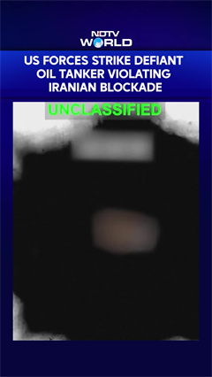 US Military Strikes Ship Trying To Breach Iran Port Blockade