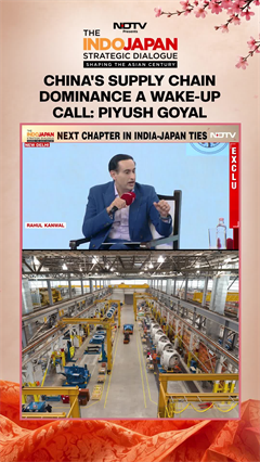 China's Supply Chain Dominance A Wake-Up Call According to Piyush Goyal