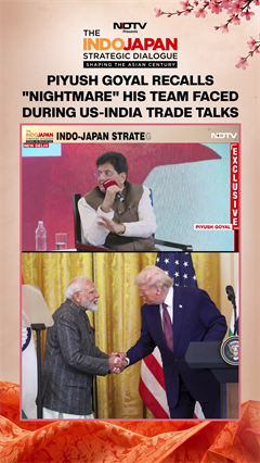 Union Minister Piyush Goyal Recalls "Nightmare" His Team Faced During US-India Trade Talks