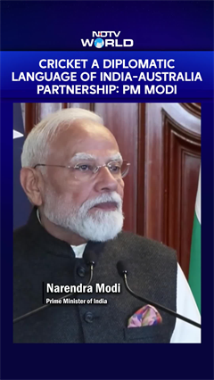 Cricket A Diplomatic Language Of India-Australia Partnership: PM Modi