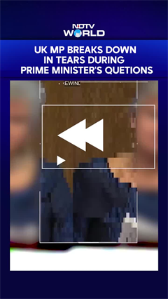 UK Labour MP Carolyn Harris Breaks Down In Tears During Keir Starmer's Final PMQs