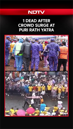 1 Dead, Several Taken To Hospital After Crowd Surge At Puri Rath Yatra