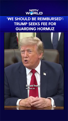 'We Should Be Reimbursed&rsquo;: Trump Seeks Fee For Guarding Strait Of Hormuz
