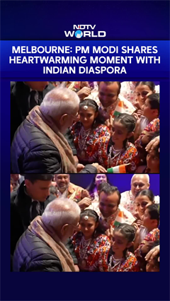 PM Modi In Australia | PM Modi Shares Heartwarming Moment With Indian Diaspora In Melbourne