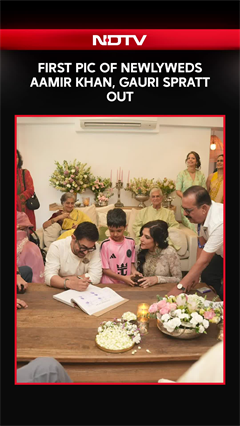 Video: Aamir Khan Ties The Knot With Gauri Spratt At A Private Ceremony, First Pic Out