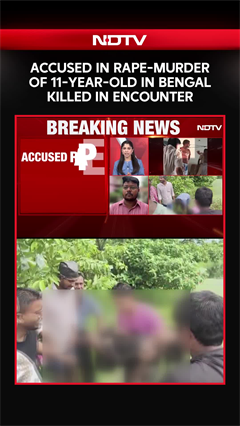 Key Accused In 11-Year-Old's Rape & Murder In Bengal Killed In Police Encounter