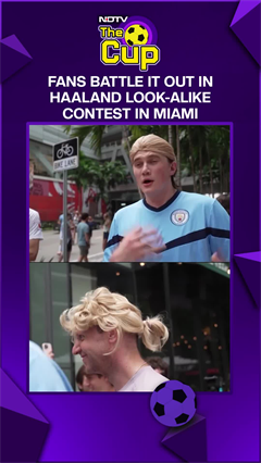 Fans Battle It Out As Erling Haaland Lookalike Contest Hosted In Miami
