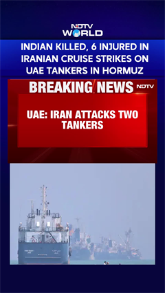 Indian Killed, 6 Injured In Iranian Cruise Strikes On UAE Tankers In Stair Of Hormuz