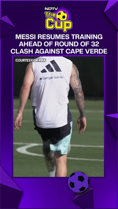 FIFA World Cup 2026 | Lionel Messi Resumes Training Ahead Of Round Of 32 Clash Against Cape Verde
