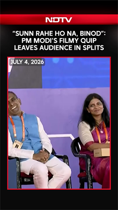 "Sunn Rhe Ho Naa, Binod": PM Modi's Filmy Quip Leaves The Audience In Splits
