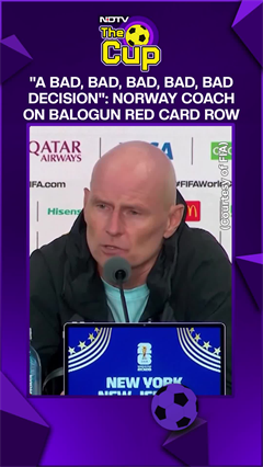 FIFA World Cup 2026 | "A Bad, Bad, Bad, Bad, Bad Decision": Norway Coach On Balogun's Red Card Row