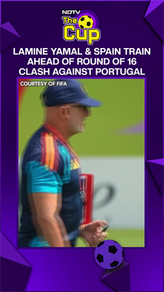 Lamine Yamal & Spain Train For The Round Of 16 Clash Against Portugal