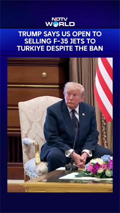 Donald Trump Says US Considering To Sell F-35 Jets To Turkiye Despite Ban