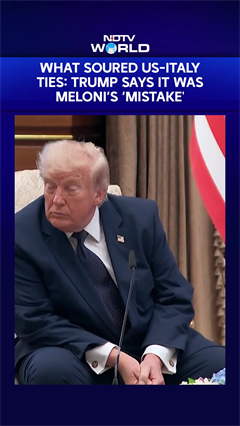 Trump: "Meloni's Mistake To Refuse Help Over Hormuz Blockade Soured Ties":