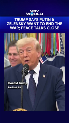 Ukraine Russia War | Trump Claims Putin & Zelensky Want To End War, Peace Talks Close