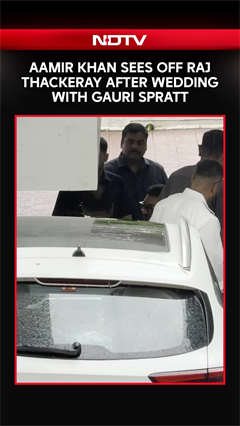 Aamir Khan Meets Raj Thackeray & Family After Wedding Festivities
