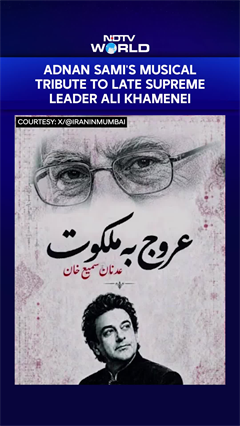 Adnan Sami's Musical Tribute To Late Supreme Leader Ali Khamenei