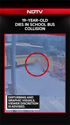 Video: 19-year-old Dies In School Bus Collision