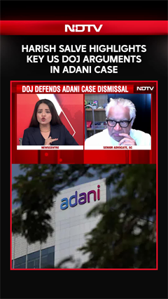 Harish Salve On Adani Case: 'US DOJ Says Charges Should Never Have Been Filed'