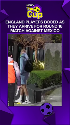 England Players Booed Ahead Of FIFA World Cup Round Of 16 Clash Vs Mexico