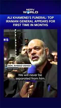 Khamenei Funeral | Top Iranian General Appears For First Time In Months