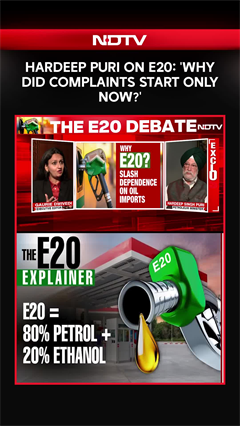 E20 Fuel News | Hardeep Puri on E20: 'Why Did Complaints Start Only Now?'