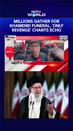 Tehran News | Ground Report: Millions Gather For Khamenei's Funeral As 'Only Revenge' Chants Echo
