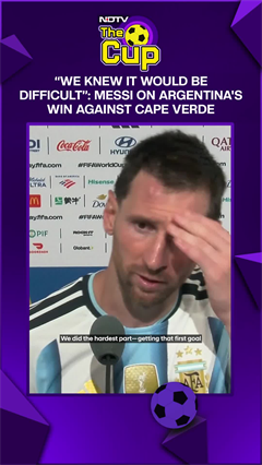 FIFA World Cup 2026 | Argentina Vs Cape Verde | Messi Reacts After Hard Fought 3-2 Win