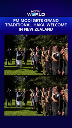 PM Modi News | PM Modi Receives Ceremonial Welcome At Government House In New Zealand
